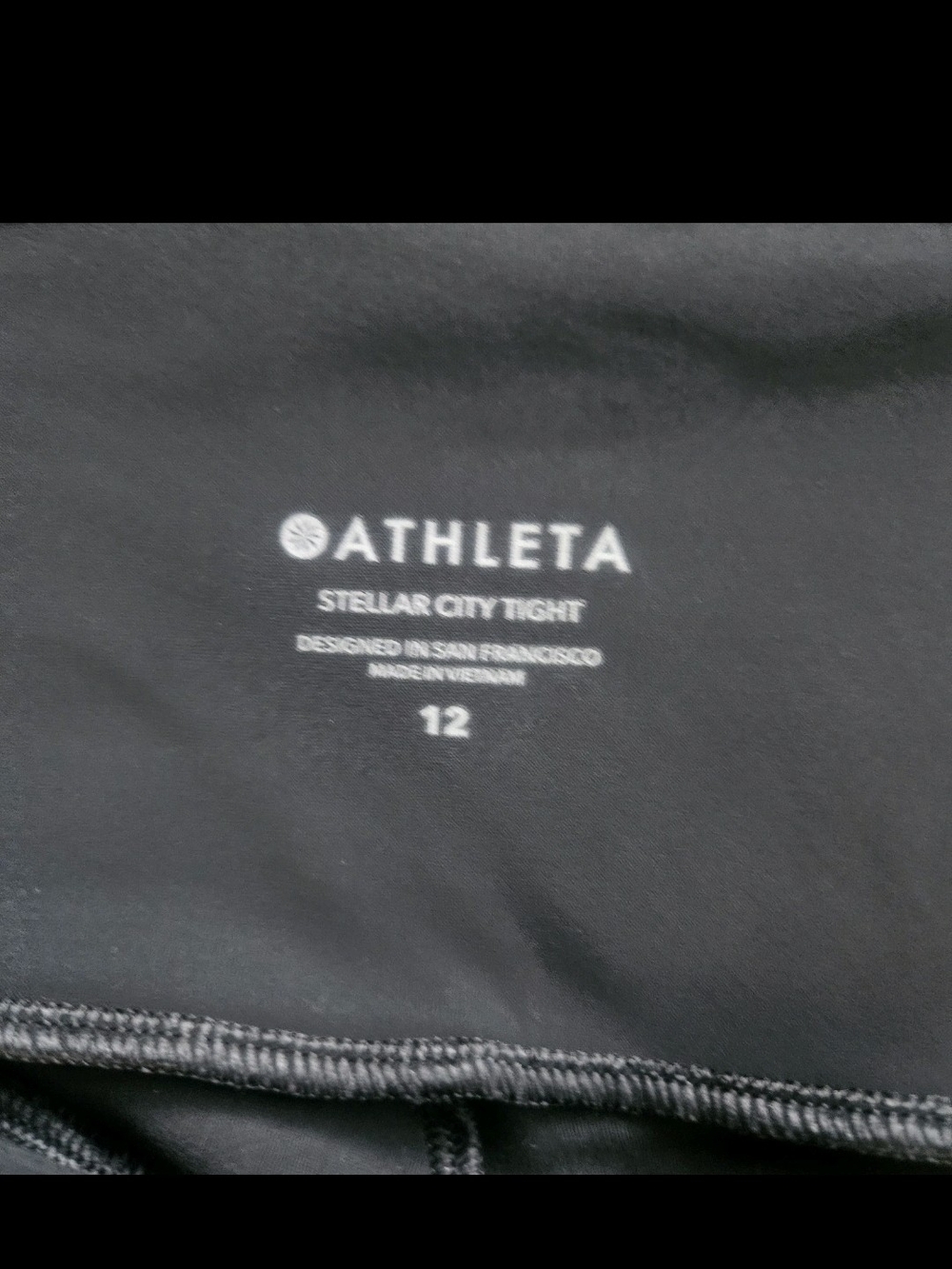 Athleta Black Stellar City Tight Leggings - Picture 3 of 4